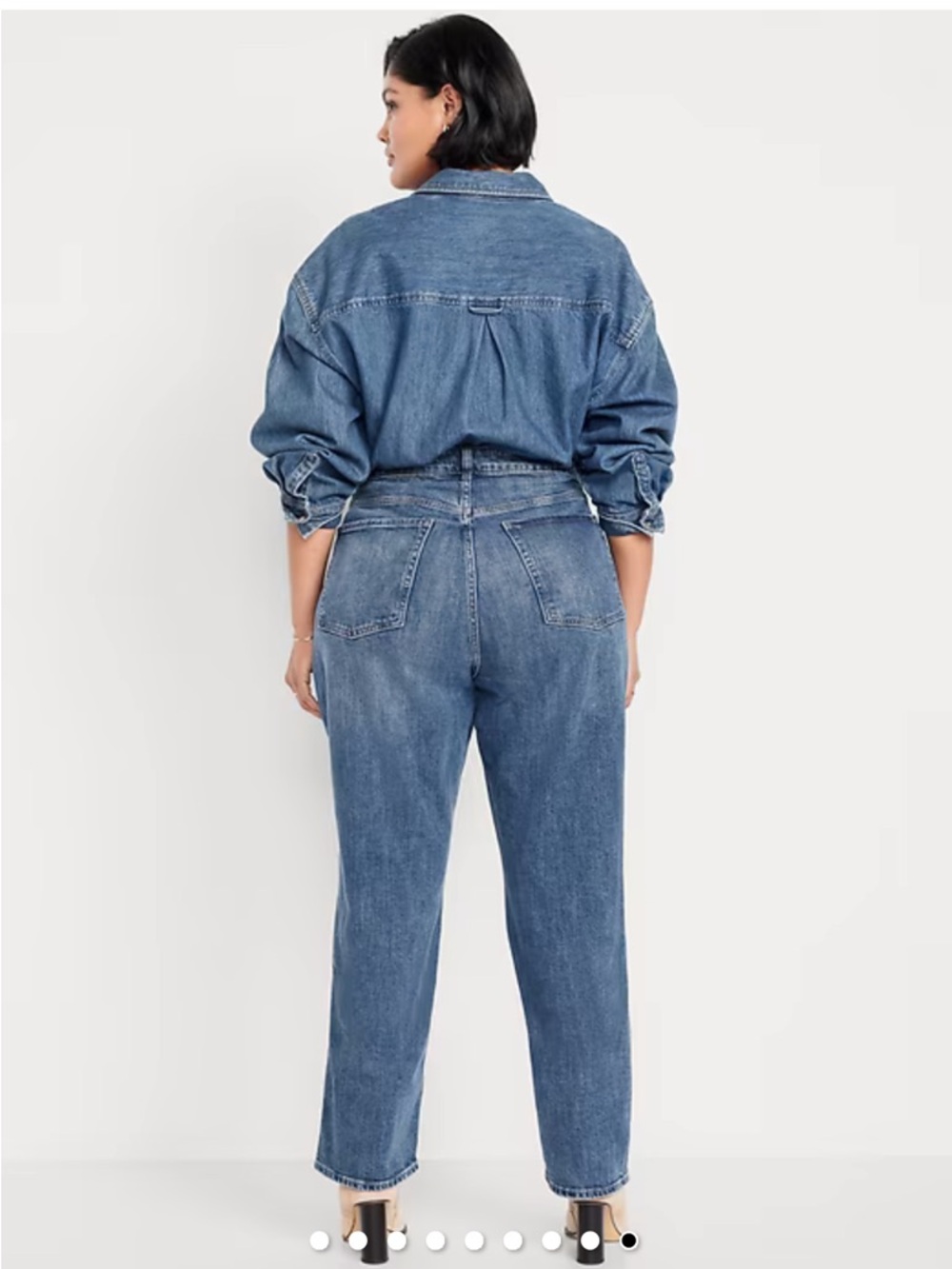 Old Navy Straight-Leg Blue Jeans